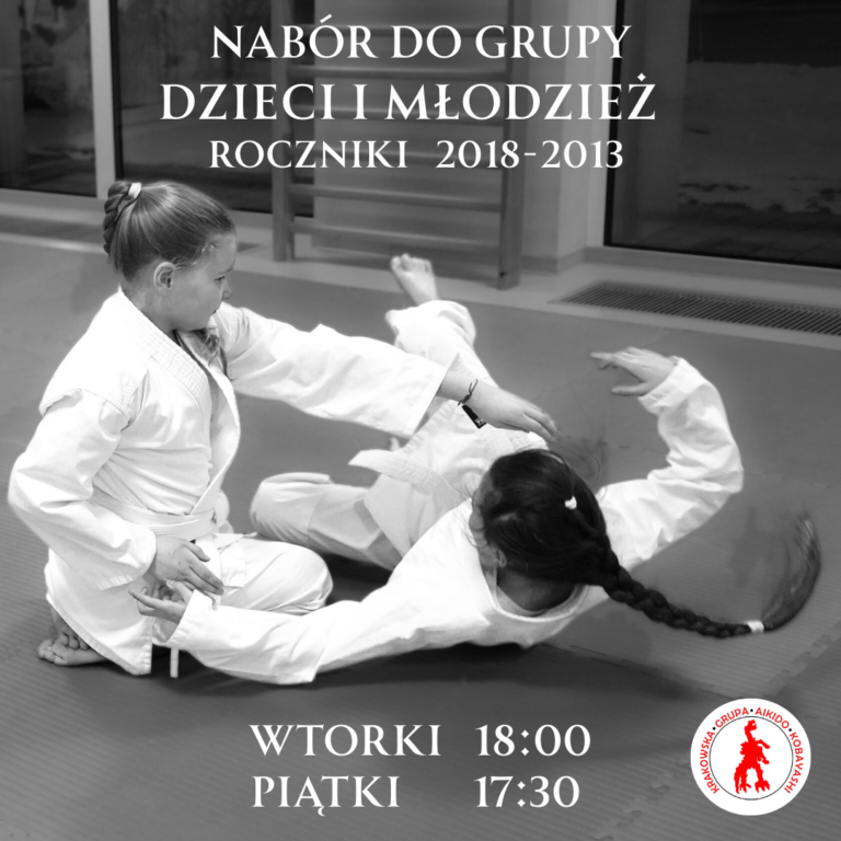 Treningi Aikido dla dzieci i młodzieży w Krakowie.