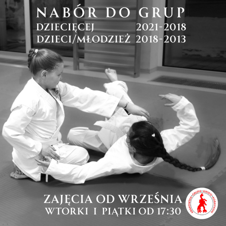 aikido dla dzieci w Krakowie, trening