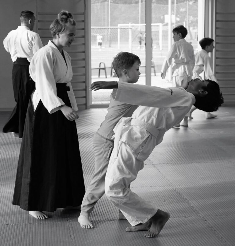 trening aikido dzieci